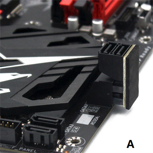 Dual SATA 7Pin Female To 7Pin Male Adapter Converter Part For Desktops Computer - Zdjęcie 10 z 13