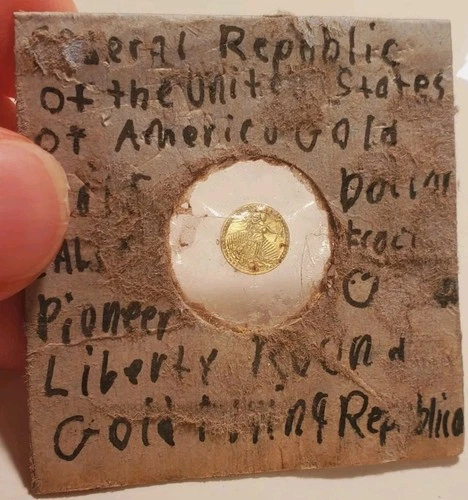 1927 INDIAN  HEAD GOLD  TWENTY FIVE CENT AU DETAILS EX JEWELRY TYPE Very SCARCE