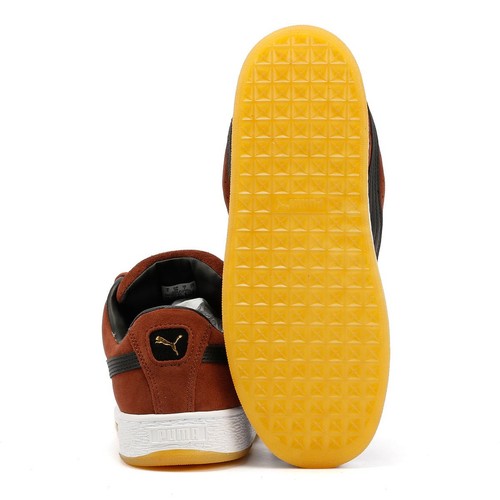 Puma Suede XL Suede Chocolate Trainers - Picture 4 of 8