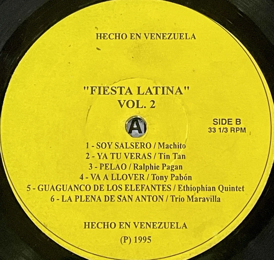 Various – Fiesta Latina Vol. 2 - Guaguanco De Los Elefantes Mulatu Astatke - Image 4 of 4