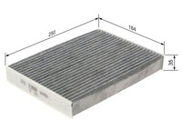 Neu - Bosch 1987435556 Filter, Innenraumluft FüR Dacia Passend FüR Nissan