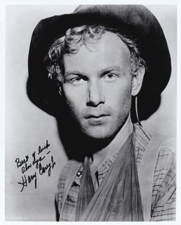 Harry Carey junior z.B. Western: "Der Teufelshauptmann" original signiert