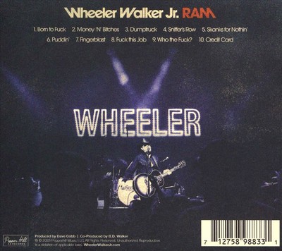 WALKER JR, WHEELER RAM NEW CD