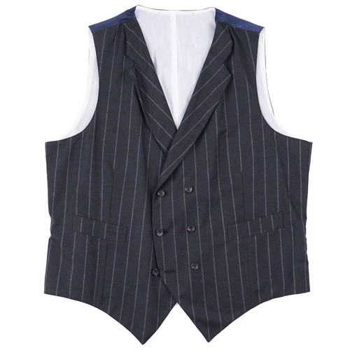Kiton Napoli Soft Super 180s Flannel Wool Waistcoat 42 (Eu 52) Vest NWT