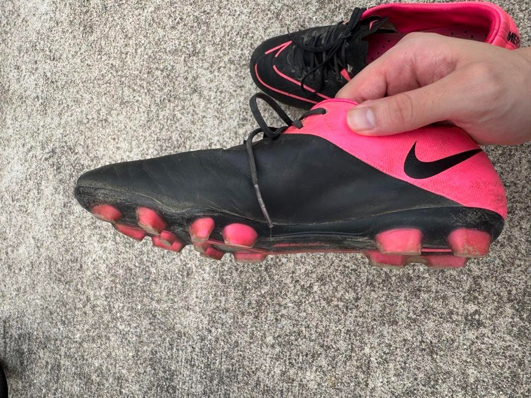 Nike Mercurial Vapor X HG-V ACC US 7.5 UK 6.5 768812 006 Soccer
