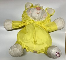 Fisher Price Puffalumps Yellow Teddy Bear Plush