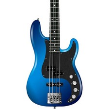Fender American Ultra II Precision Bass Ebony FB Noble Blue 197881539740 RF