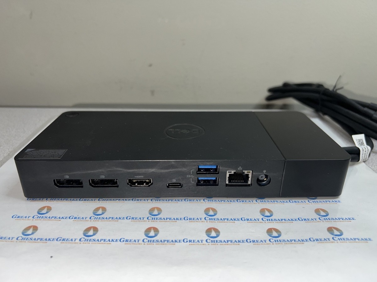 Dell K20A001 K20A WD19 Thunderbolt Dock Station w/Power Supply