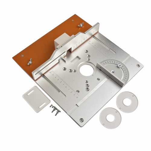 Versatile Aluminium Flip Board with Miter Gauge for Router Table Wood Milling - Picture 4 of 14