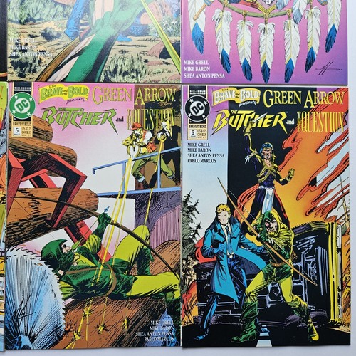 THE BRAVE AND THE BOLD GREEN ARROW Serie Completa Set 1-6 DC 1991 VF - Imagen 5 de 10
