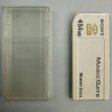 Sony Memory Stick MG Magic Gate 64MB MSG-64A Camera Card and Case
