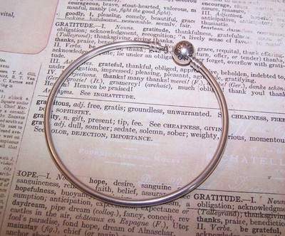 PANDORA MOMENTS Sterling Silver Bangle Bracelet - 8.5'' Round