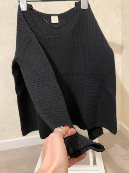 Women Pinko Sweater Black Cashmere 36 / S / 44