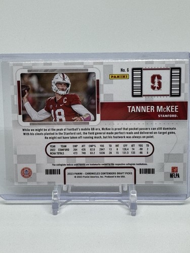 2023 Panini Chronicles Draft Picks - Contenders College Ticket #6 Tanner... - Bild 2 von 2