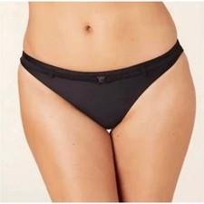 Andie Black Bikini Bottom Sz L