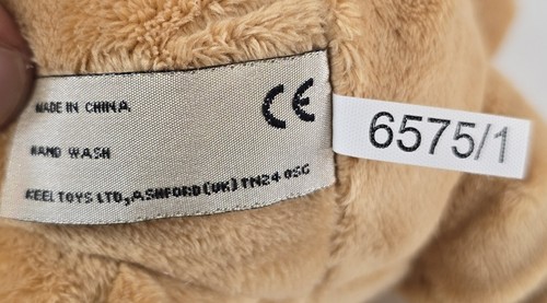 2 juguetes blandos de peluche Gingerbread Man. Juguetes de quilla. Marrón. Navidad. 12". - Imagen 5 de 8