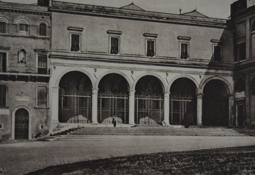 Antique Ancient Rome Church of St. Peter Wall Art Print 1920 Original History - Picture 8 of 16