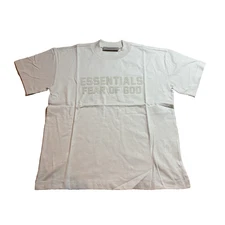 Fear of God Essentials Short-Sleeve Tee Egg Shell Size 14/16 New