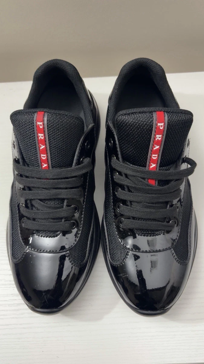 PRADA Black Solid Casual Shoes for Men for sale | eBay
