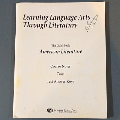 Common Sense Press Gold Book American Literature Tests Answer Key 2018