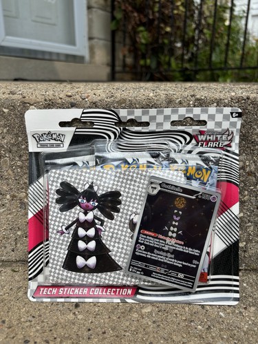 Pokemon White Flare Tech Gothitelle Sticker Collection NEW FACTORY SEALED! TCG! - Picture 3 of 3