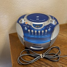 Memorex MP3134BLU Portable CD Player AM FM Stereo Radio Cassette - For Parts