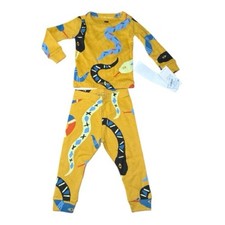 NEW Tea Collection Kids Goodnight Pajama Set 3-6 Months