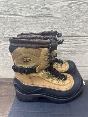 Sorel Conquest Bark Men's Size Snow Boots Waterproof Insulated NM1049-287  New 803298149099|