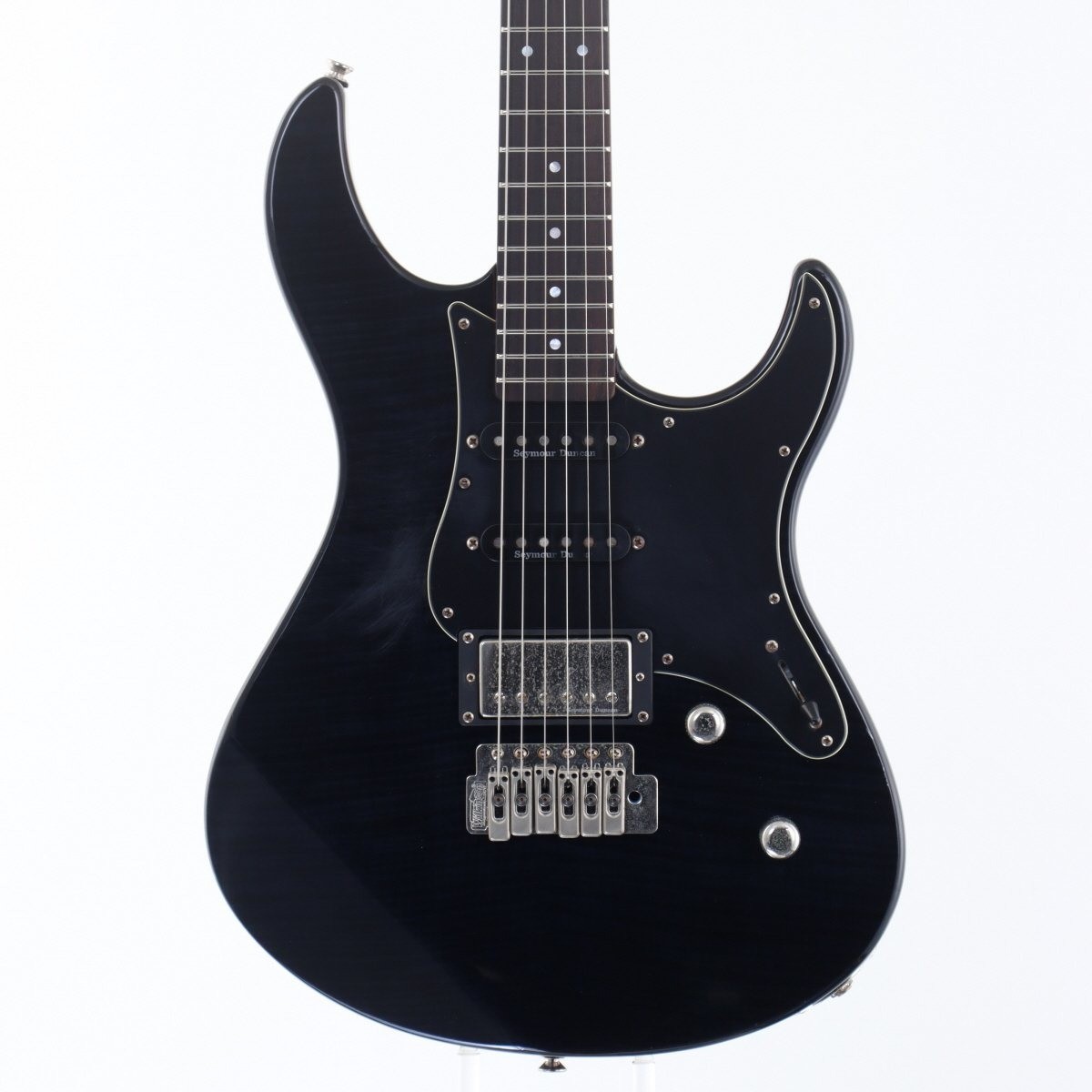 YAMAHA Pacifica PAC612VIIFM Translucent Black ST Type Electric