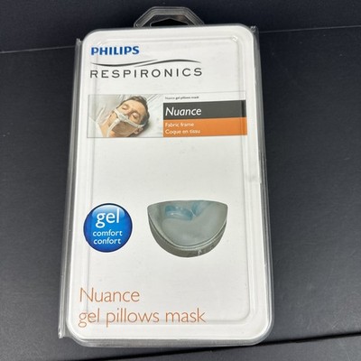 Philips Respironics Nuance Gel Pillows Fabric Frame 1106194 No Harness Included