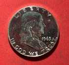 1963 US "PROOF" Franklin SILVER Half Dollar! Old US Coin!