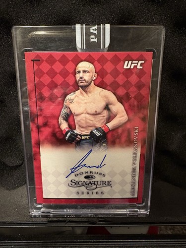 ALEXANDER VOLKANOVSKI 2023 PANINI INSTANT DONRUSS SIGNATURE SERIES UFC AUTO /25!