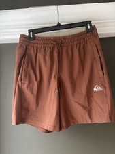 Quicksilver Brown Regular Fit Dri Fit Shorts