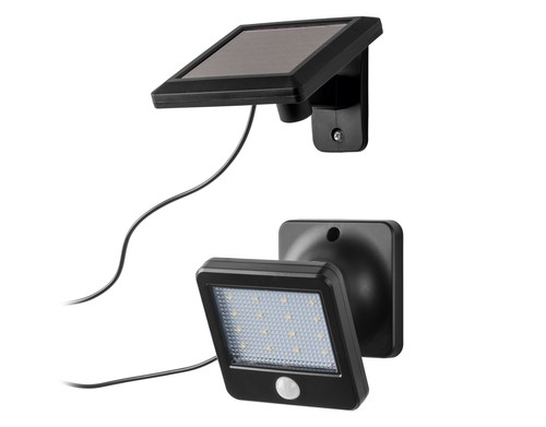 LIVARNO home LED-Solar-Strahler Außenleuchte Lampe Außenlampe schwarz *B-Ware