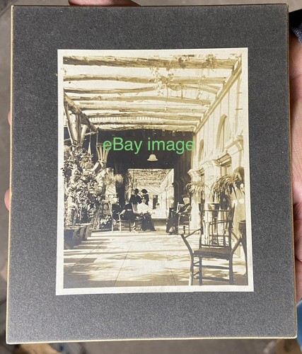 Foto de gabinete pasillo hotelero GLENWOOD MISSION INN ca.1905-1909 Riverside, California - Imagen 1 de 6