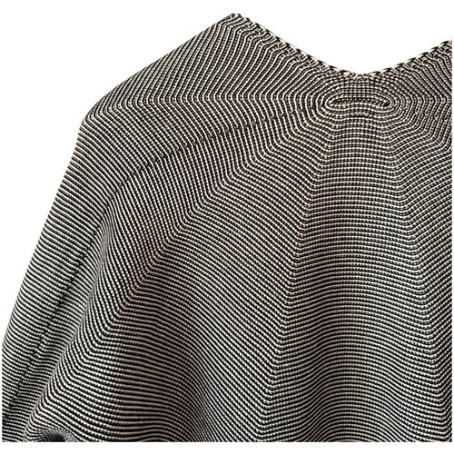 Uniqlo Womens Jumper Size XL Black White Tweed Cocoon Cotton Knit Half Sleeve - Picture 7 of 16
