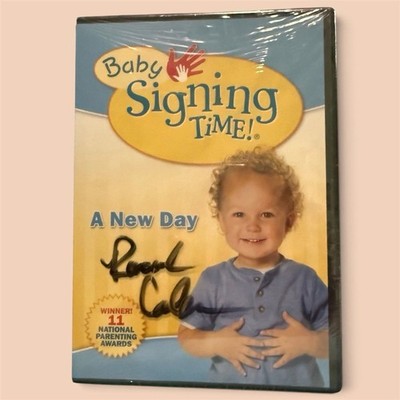 Baby Signing Time! Set:   2DVDs  2CDs  SIGNED & SEALED,  A NEW DAY  Discontinued