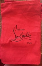 Christian Louboutin Red 15 X 9 Dustbag- Never Used Christian Louboutin Red 15 X 9 Dustbag- Never Used