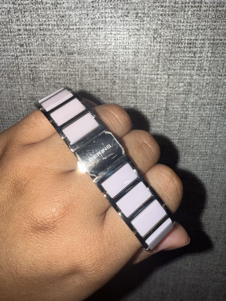 11422-999 Reloj Mujer Cerámica Cuadrante MOP Acero y Cerámica Pulsera Cristal. Foto 3 de 4