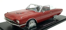 KK Scale 1/18 Scale KKDC181381 - 1966 Ford Thunderbird Coupe - Red/White