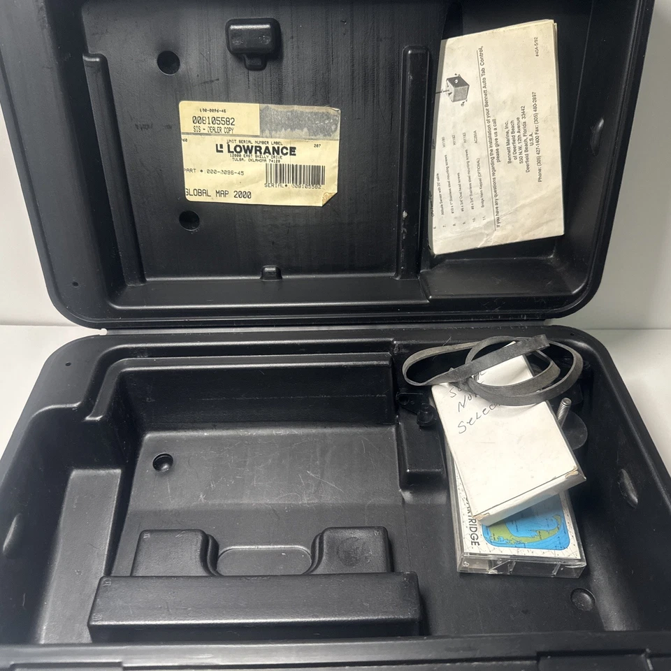 Lowrance GlobalMap 2000 Marine GPS Chartplotter Navigation Global Map Eagle - Image 4 of 4
