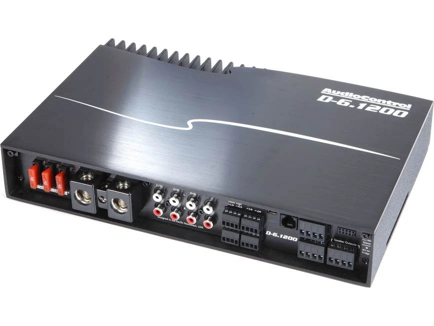 AudioControl D-6 .1200 D Series 6-channel car amplifier with DSP - Image 3 of 3