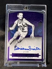 2014-15 Panini Preferred -Crown Royale Autographs - Adrian Smith Purple #/20 HOF