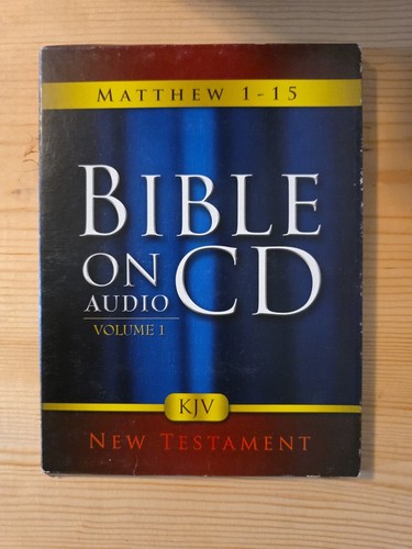 Bible On Audio CD Volume 1: Matthew 1-15 New Testament - Audio CD  - Foto 1 di 2