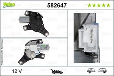 VALEO Wischermotor ORIGINAL TEIL 582647 für PEUGEOT 508 SW 12V 1 BlueHDi 120 HDi