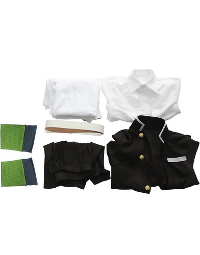 Mitsuri Cosplay Mitsuri komplettes Set, Perücke enthalten - Bild 4 von 5