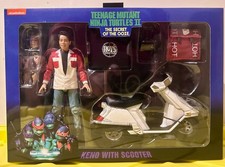NECA TMNT II  The Secret of the Ooze SDCC  Keno with Scooter Brand New SEALED