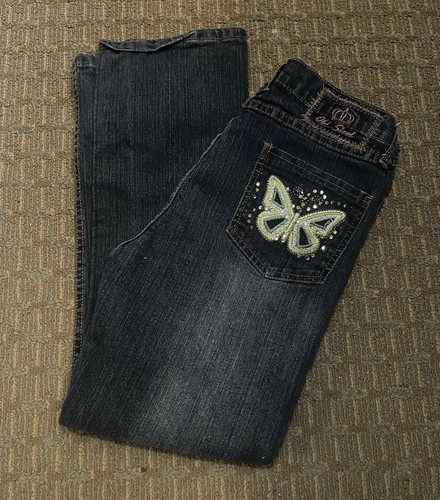Girls Old School denim jeans size 16 - Picture 2 of 4
