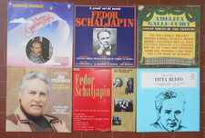 GRANDI INTERPRETI di MUSICA CLASSICA e OPERISTICA - LOTTO DI 6 DISCHI 33 giri Lp