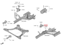 Genuine/OEM 21830R0100 BRACKET ASSY-TRANSMISSION MTG for Hyundai/Kia